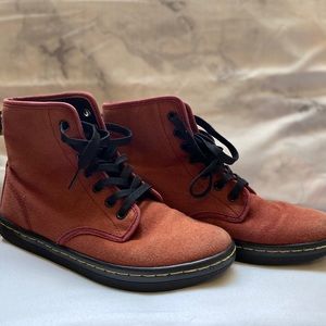 Burgundy Sheridan Dr. Martens